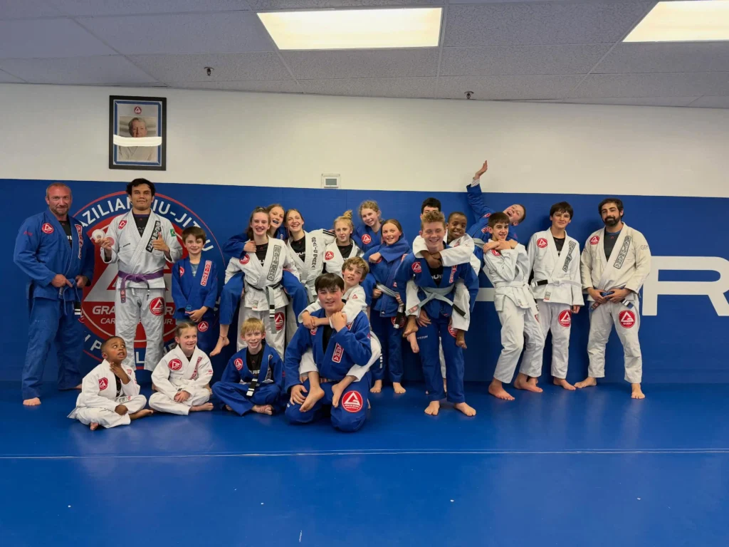 Students and instructors at Gracie Barra South Portland